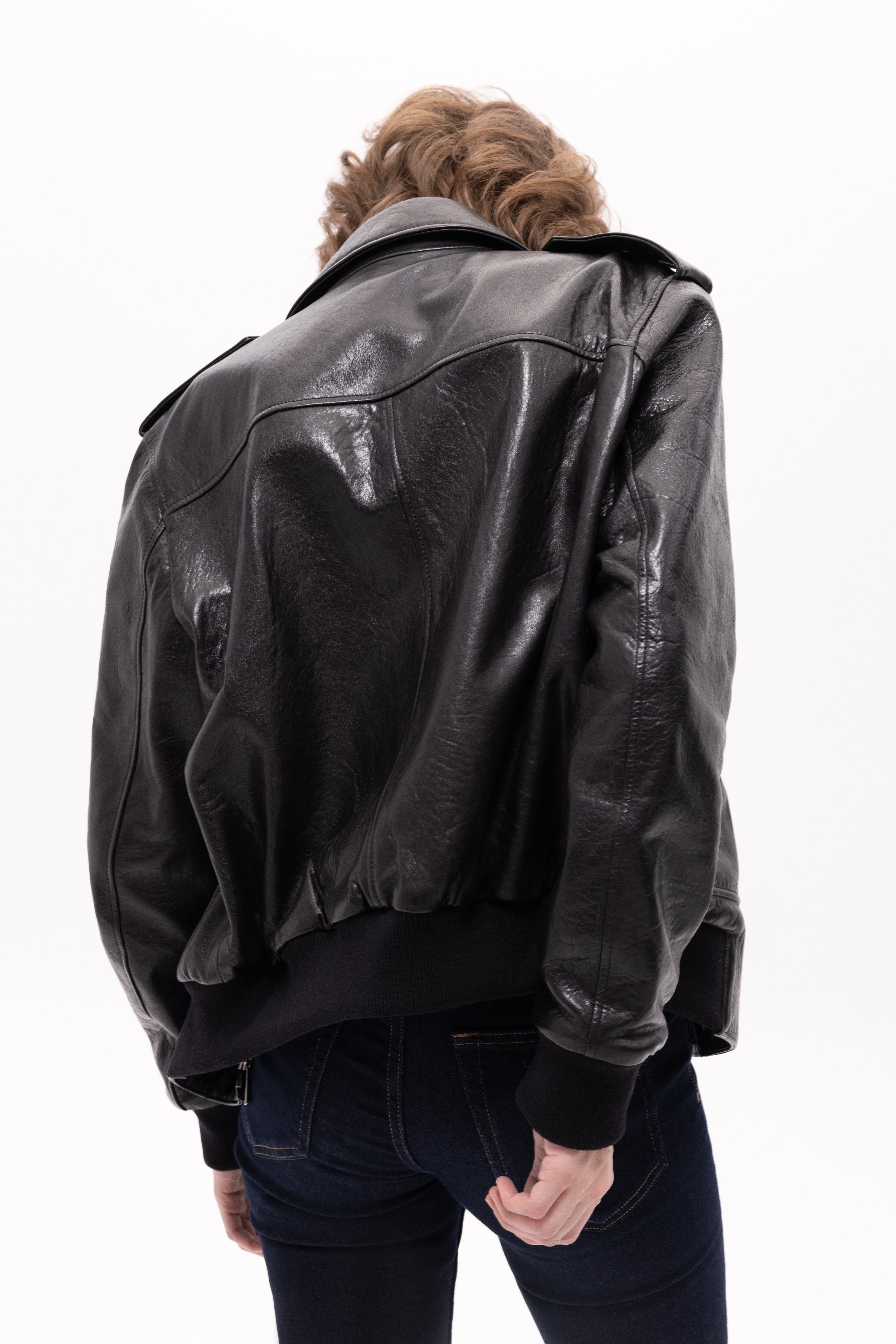 Aerope Deri Bomber Ceket