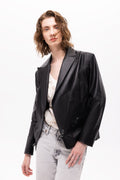 Sirene Deri Blazer Ceket