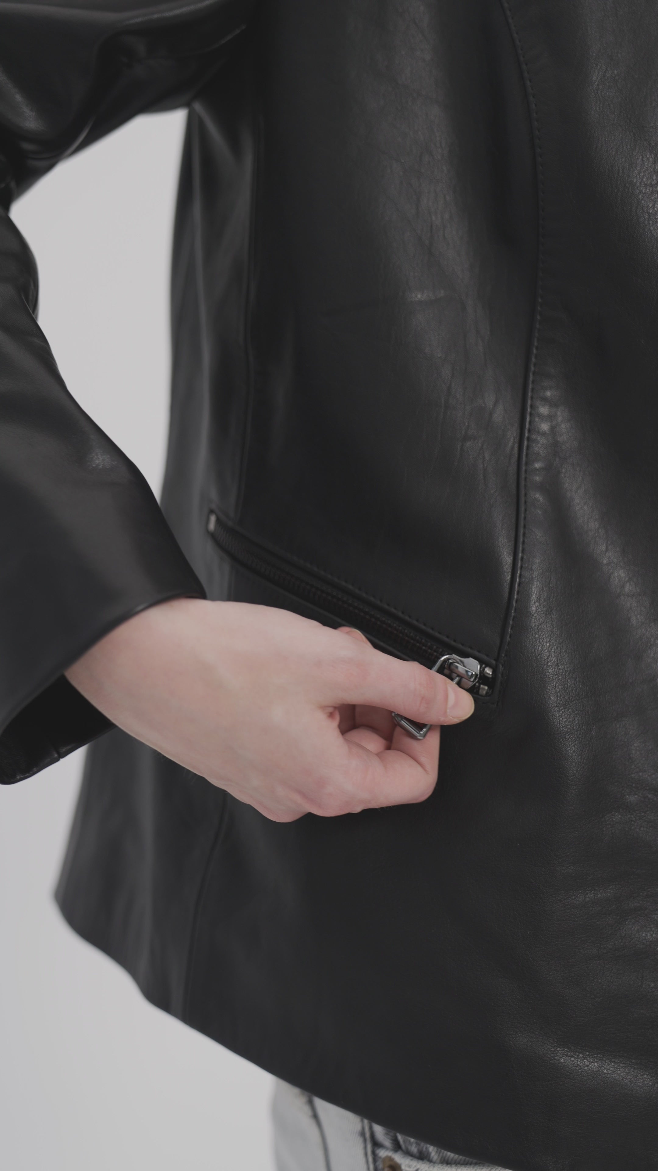 Sirene Deri Blazer Ceket