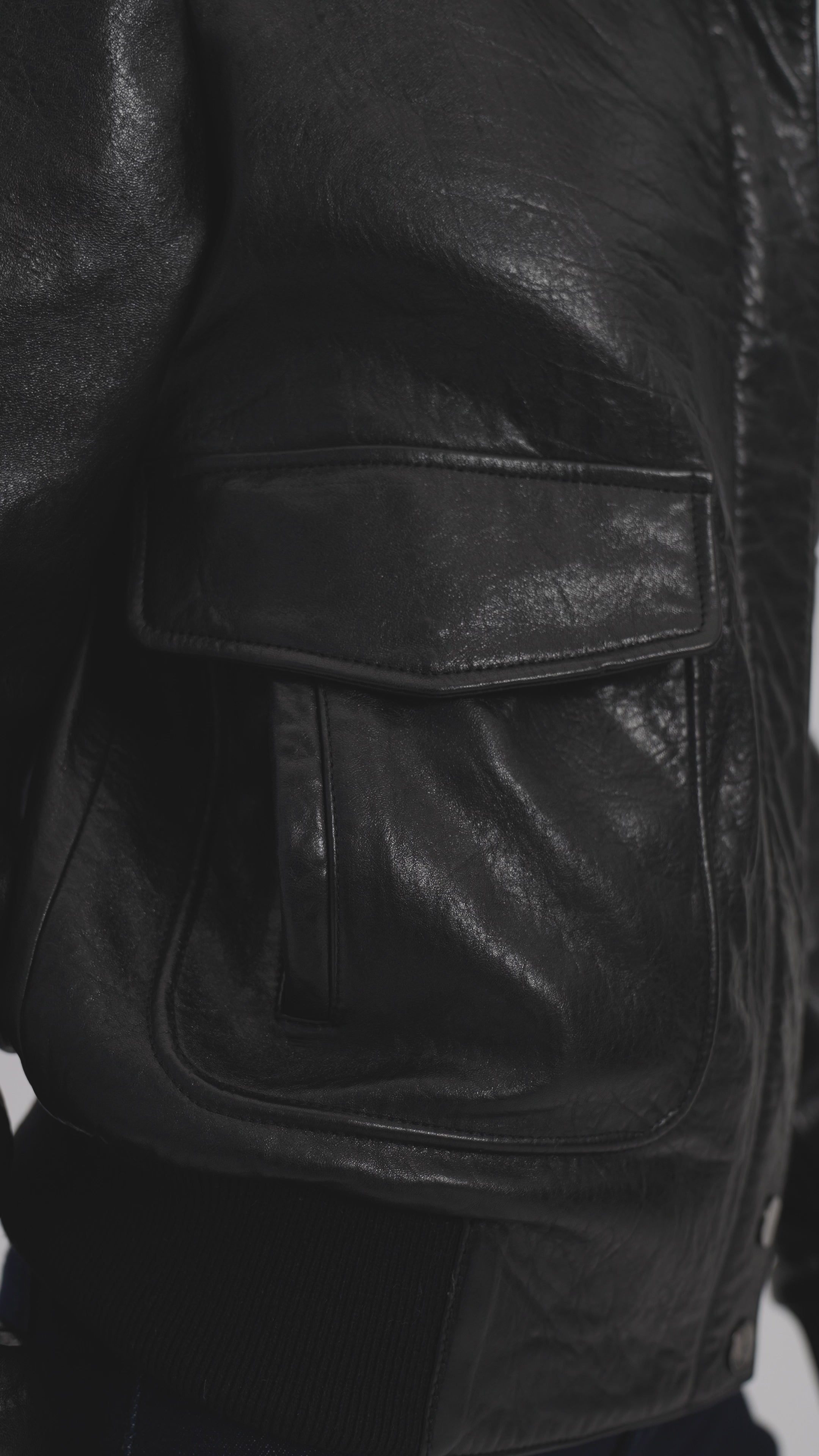 Aerope Deri Bomber Ceket